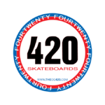 420 Skateboards Sticker